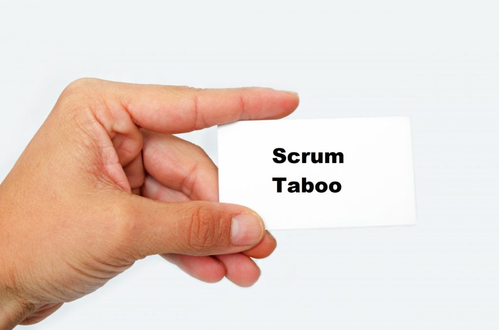 Scrum Taboo